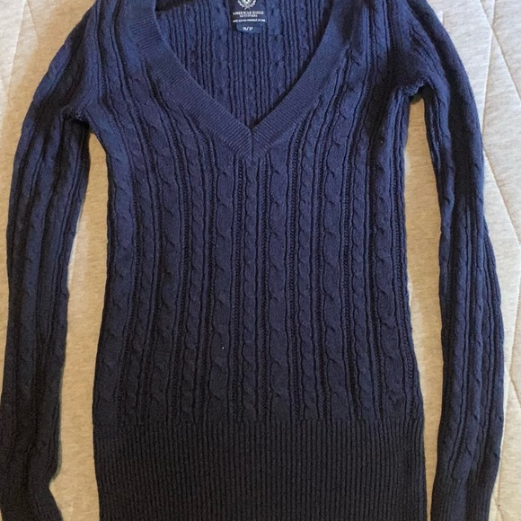 American Eagle Outfitters Sweaters - American Eagle Outfitters Navy Sweater